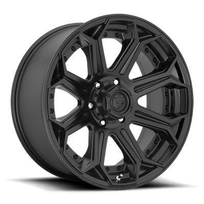 Aluminum Wheels 20X10 Siege D706 6 On 135 Matte Black 87.1 Bore -18 Offset Fuel Off Road Wheels