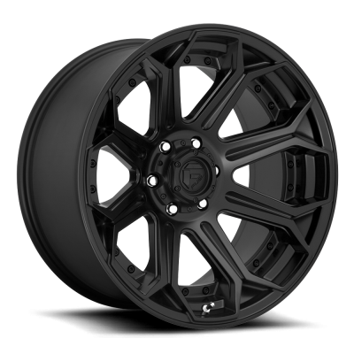 Aluminum Wheels 20X9 Siege D706 5 On 139.7 Matte Black 78 Bore 20 Offset Fuel Off Road Wheels