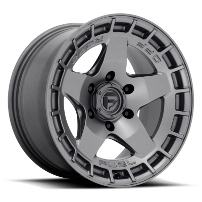 Aluminum Wheels 20X9 Warp D734 5 On 139.7 Matte Gunmetal Gray 78 Bore 1 Offset Fuel Off Road Wheels