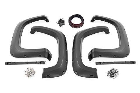 Pocket Fender Flares GBD Cypress Gray Chevy Silverado 2500 HD/3500 HD (20-26) Rough Country