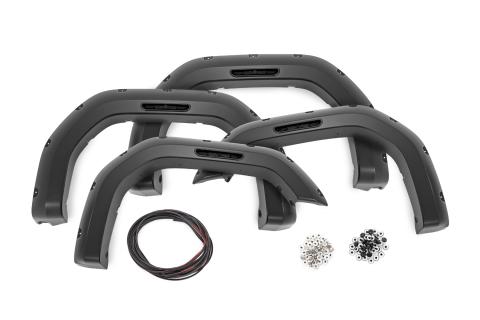 Pocket Fender Flares GXD Sterling Grey Metallic GMC Sierra 2500 HD/Sierra 3500 HD (20-26) Rough Country