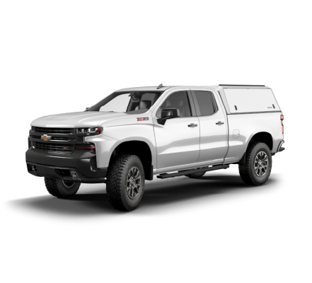 Silverado/Sierra Truck Bed Cap SmartCap Edge Defender White For 19-26 Chevrolet Silverado/Sierra 1500 6.5 Foot Standard Bed SmartCap