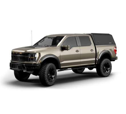 F-150 Truck Bed Cap SmartCap Edge Defender Matte Black For 21-26 Ford F-150 5.5 Foot Short Bed RSI SmartCap
