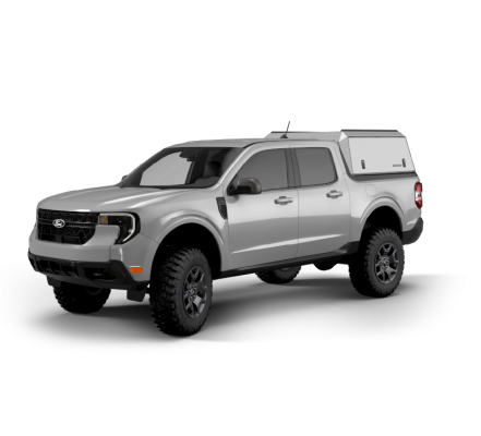 Ford Maverick Truck Bed Cap SmartCap Edge Defender OEM White 22-26 Ford Maverick 4.5 Foot Short Bed RSI SmartCap