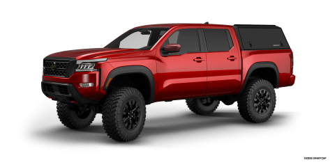 Nissan Frontier Truck Bed Cap SmartCap Edge Defender Matte Black For 22-26 5 Foot Short Bed SmartCap