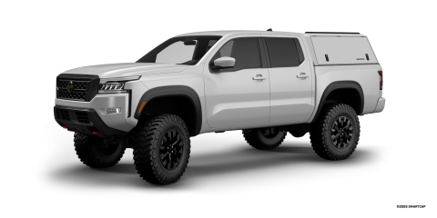 Nissan Frontier Truck Bed Cap SmartCap Edge Defender OEM White For 22-26 5 Foot Short Bed SmartCap