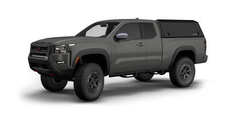 Nissan Frontier Truck Bed Cap SmartCap Edge Defender Matte Black For 22-26 6 Foot Standard Bed SmartCap
