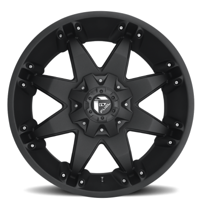Aluminum Wheels 18X9 Octane D509 6 On 135/6 On 139.7 Matte Black 106.4 Bore 20 Offset Fuel Off Road Wheels