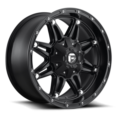 Aluminum Wheels 20X9 Hostage D531 8 On 165.1 Matte Black 125.2 Bore 20 Offset Fuel Off Road Wheels