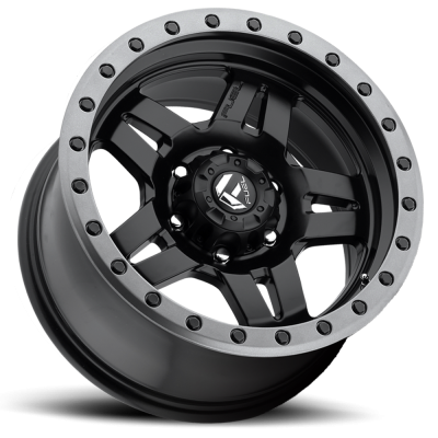 Aluminum Wheels 18X9 Anza D557 6 On 135 Matte Black 87.1 Bore 1 Offset 5 Spoke Fuel Off Road Wheels