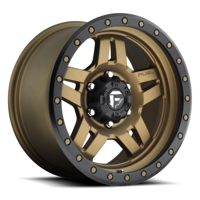 Aluminum Wheels 18X9 Anza D583 6 On 139.7 Bronze 108 Bore 20 Offset 5 Spoke Fuel Off Road Wheels