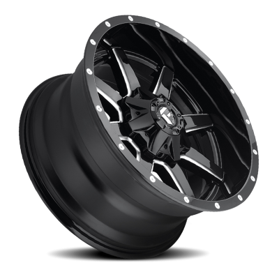 Aluminum Wheels 20X9 Maverick D610 5 On 139.7/5 On 150 Gloss Black/Milled 110.3 Bore 20 Offset Fuel Off Road Wheels