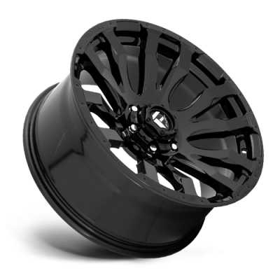 Aluminum Wheels 18X9 Blitz D675 6 On 135 Gloss Black 87.1 Bore 20 Offset Multi Spoke Fuel Off Road Wheels