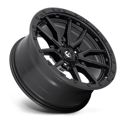 Aluminum Wheels 20X9 Rebel D679 5 On 139.7 Matte Black 78.1 Bore 1 Offset Fuel Off Road Wheels