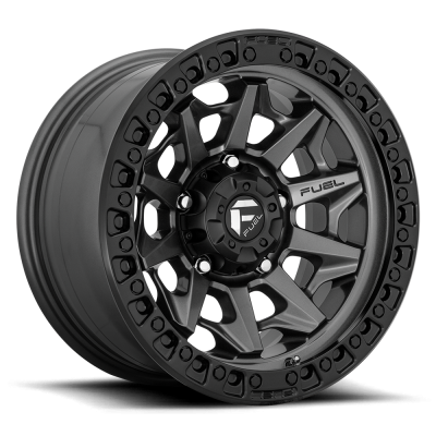 Aluminum Wheels 20X9 Covert D716 5 On 139.7 Matte Gunmetal Gray Black Bead Ring 78 Bore 20 Offset Multi Spoke Fuel Off Road Wheels