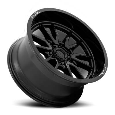 Aluminum Wheels 17X9 Clash 6 D760 6 On 120 Gloss Black 67.06 Bore 1 Offset Multi Spoke Fuel Off Road Wheels
