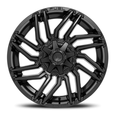 Aluminum Wheels 20X9 Typhoon D775 8 On 165.1 Matte Black 125.2 Bore 1 Offset Fuel Off Road Wheels