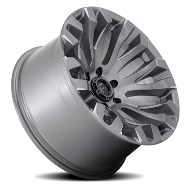 Aluminum Wheels 20X9 Quake D830 5 On 139.7 Platinum Gray 78.1 Bore 1 Offset Fuel Off Road Wheels