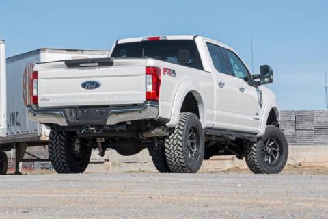 Pocket Fender Flares Agate Black Ford Super Duty 2WD/4WD (17-22) Rough Country