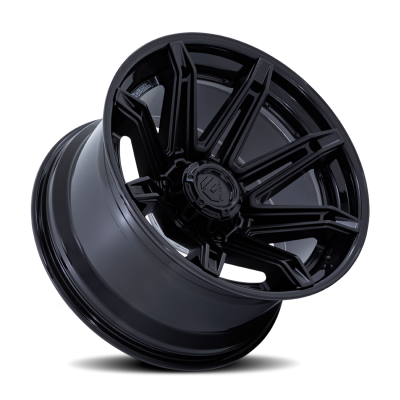 Aluminum Wheels 20X10 Brawl FC401MX 8 On 180 Matte Black/Gloss Black Lip 124.2 Bore -18 Offset Fuel Off Road Wheels