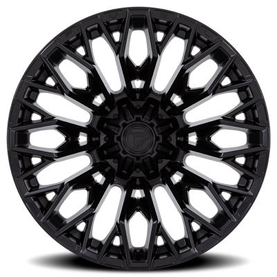 Aluminum Wheels 20X10 Strike FC865 MX 8 On 180 Blackout 124.2 Bore -18 Offset Fuel Off Road Wheels