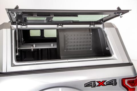 Half-Bin Length Mid-Size EVO EVOa and EVOc Applications 5 Foot or 6 Foot Bed Right Side Mount SmartCap(R) ‚Дц–о—Ь‚Дм–ж‚До–Ё‚Дц–о–є‚Дм–?‚Дц–о–є‚До–ж Fits all mid-size EVO Series Caps