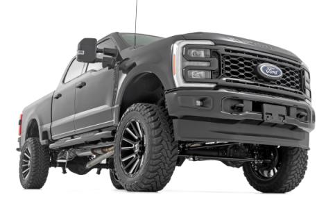 6 Inch Lift Kit Diesel No OVLD w/ M1 Rear Shocks Ford F-250/F-350 Super Duty 4WD (23-25) Rough Country