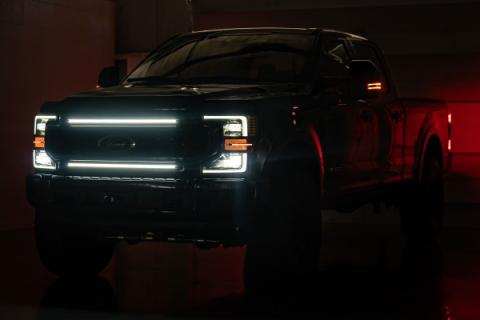 LED Light Kit Grille Mount 30 Inch DRL Ford F-250/F-350 Super Duty (17-22) Rough Country