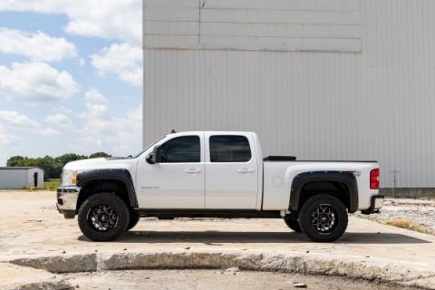 Pocket Fender Flares 6 Foot 7 Inch &amp; 8 Foot Bed GAP Imperial Blue Chevy Silverado 1500/2500HD/3500HD (07-14) Rough Country
