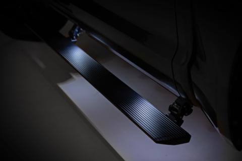 Power Running Boards Dual Electric Motor Double Cab Toyota Tacoma (05-23) Rough Country