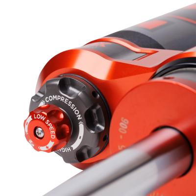 Shock Absorber 07-18 Jeep Wrangler JK Rear Internal Bypass 2.5 Factory Race Series Piggy-Back 2.5-4 Inch Lift Dual Speed Compression Kit FOX