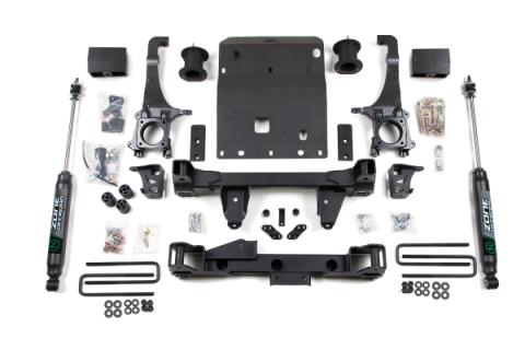 05-15 Toyota Tacoma 4 Inch Front 3 Inch Rear Lift Kit Fox Shocks Zone Offroad