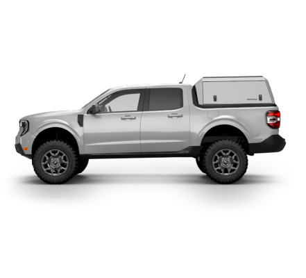 Ford Maverick Truck Bed Cap SmartCap Edge Commercial OEM White 22-26 Ford Maverick 4.5 Foot Short Bed RSI SmartCap