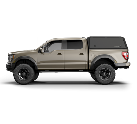 F-150 Truck Bed Cap SmartCap Edge Defender Matte Black For 21-26 Ford F-150 5.5 Foot Short Bed RSI SmartCap
