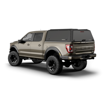F-150 Truck Bed Cap SmartCap Edge Defender Matte Black For 21-26 Ford F-150 5.5 Foot Short Bed RSI SmartCap
