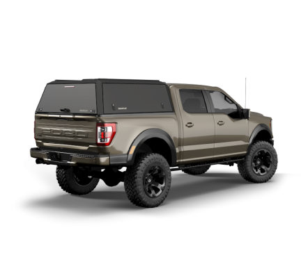 F-150 Truck Bed Cap SmartCap Edge Defender Matte Black For 21-26 Ford F-150 5.5 Foot Short Bed RSI SmartCap
