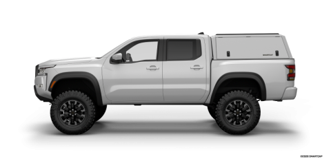 Nissan Frontier Truck Bed Cap SmartCap Edge Defender OEM White For 22-26 5 Foot Short Bed SmartCap