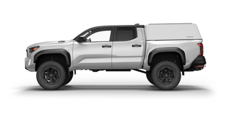 Tacoma Truck Bed Cap SmartCapEVOh Hatchback OEM White For 24-26 Toyota Tacoma 5 Foot Short Bed RSI SmartCap