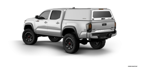 Tacoma Truck Bed Cap SmartCap EVOh Hatchback OEM White For 16-23 Toyota Tacoma 5 Foot Short Bed RSI SmartCap