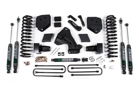 20-22 Ford F-250/F-350 Super Duty 5 Inch Lift Kit Diesel With Nitro Shocks Zone Offroad