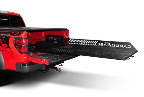 Full Extension Series Cargo Slide 1000 Lb Capacity 04-19 Nissan Frontier Crew Cab 4 Door/00-20 Toyota Tacoma Access Cab and Double Cab Cargo Ease