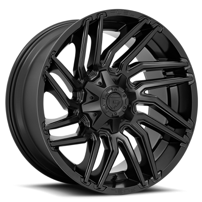 Aluminum Wheels 20X9 Typhoon D775 8 On 165.1 Matte Black 125.2 Bore 1 Offset Fuel Off Road Wheels