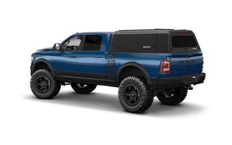 RAM 1500 Truck Bed Cap SmartCap EVOa Adventure Matte Black For 09-24 DS (Classic Body Style) RAM 1500 5.7 Foot Short Bed SmartCap