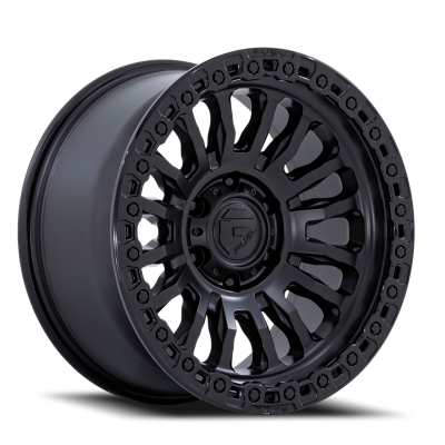 Aluminum Wheels 20X10 Rincon SBL FC857MB 8 On 180 Matte Black/Gloss Black Lip 124.2 Bore -18 Offset Fuel Off Road Wheels