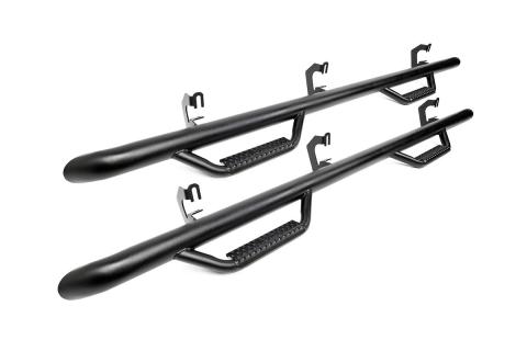 Dodge Wheel to Wheel Nerf Steps 09-15.5 RAM 1500 Crew Cab 5 Foot 7 Inch Bed Rough Country