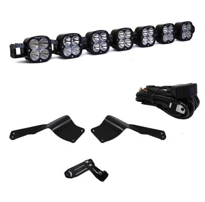 7XL Pro Linkable LED Light Bar Roof Mount Kit for Can-Am Maverick X3 2017-2024 (Light Pattern Multi-Pattern, Clear) Baja Designs