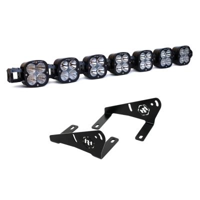 7XL Pro Linkable LED Light Bar Roof Mount Kit for Polaris RZR Pro R 2022-2025 (Light Pattern Multi-Pattern, Clear) Baja Designs