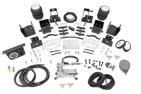 Air Spring Kit 3-6 Inch Lift with Onboard Air Compressor 05-16 Ford Super Duty 4WD Rough Country