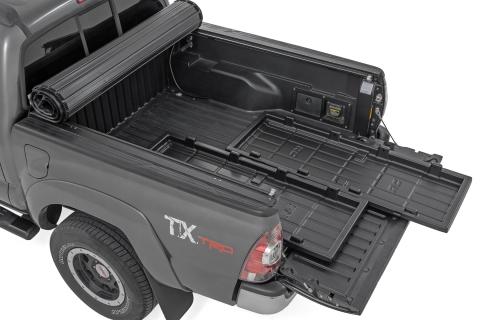 Truck Bed Cargo Storage Tray Mid-Size Bed Storage Tray Easy Access Rough Country