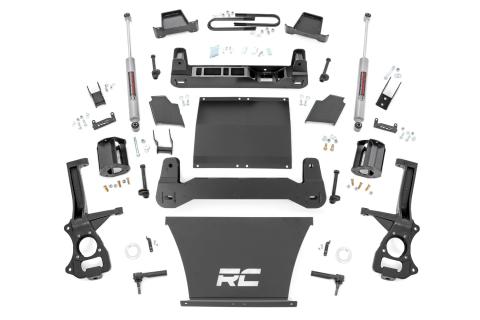 4 Inch Lift Kit AT4/Trailboss Silverado/Sierra 1500 (25-26) Rough Country